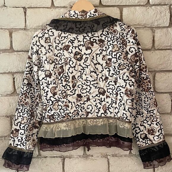 Carrie Allen Women's Patterned Jacket - Picture 8 of 12